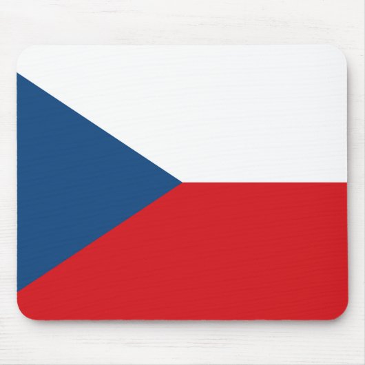vlag Tsjechië Muismat (Voorkant)