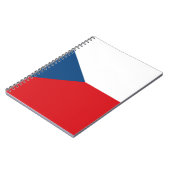vlag Tsjechië Notitieboek (Linkerzijde)