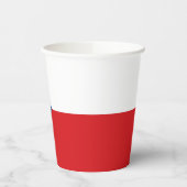 vlag Tsjechië Papieren Bekers (Links)