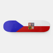 vlag Tsjechië Persoonlijk Skateboard (Horizontaal)