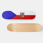 vlag Tsjechië Persoonlijk Skateboard (Horizontaal)