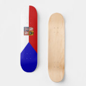vlag Tsjechië Persoonlijk Skateboard (Voorkant)