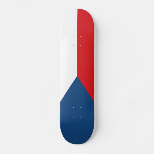 vlag Tsjechië Persoonlijk Skateboard (Voorkant)