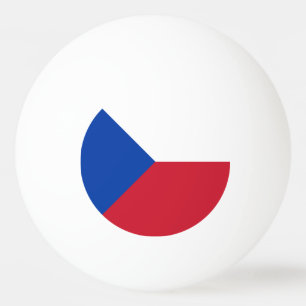 vlag Tsjechië Pingpongbal