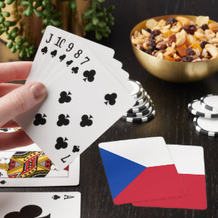 vlag Tsjechië Pokerkaarten