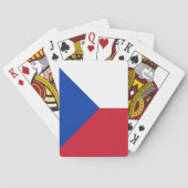 vlag Tsjechië Pokerkaarten (Achterkant)