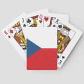 vlag Tsjechië Pokerkaarten (Achterkant)