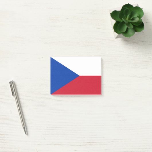 vlag Tsjechië Post-it® Notes (Kantoor)
