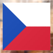 vlag Tsjechië Raamsticker (Vel 2)
