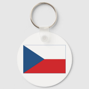 vlag Tsjechië Sleutelhanger