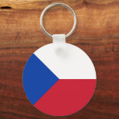vlag Tsjechië Sleutelhanger (Voorkant)