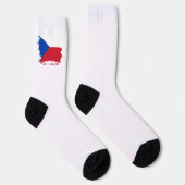 vlag Tsjechië Sokken (Rechts)