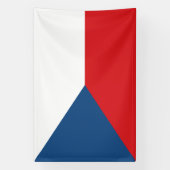 vlag Tsjechië Spandoek (Verticaal)
