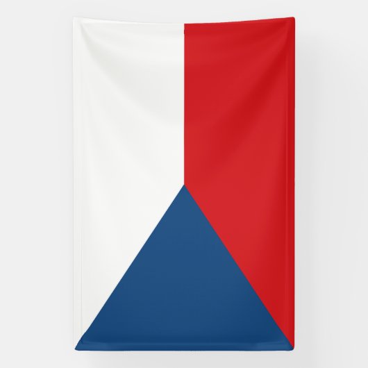 vlag Tsjechië Spandoek (Verticaal)