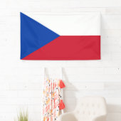 vlag Tsjechië Spandoek (Insitu)