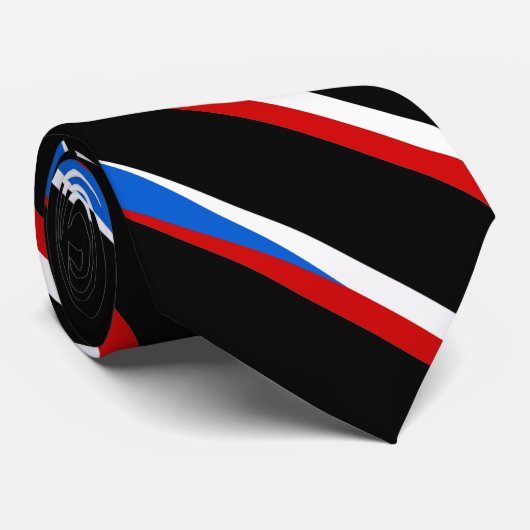 vlag Tsjechië Stropdas (Opgerold)