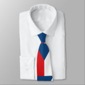 vlag Tsjechië Stropdas (Gebonden)