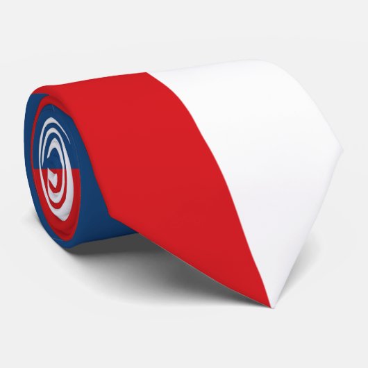 vlag Tsjechië Stropdas (Opgerold)