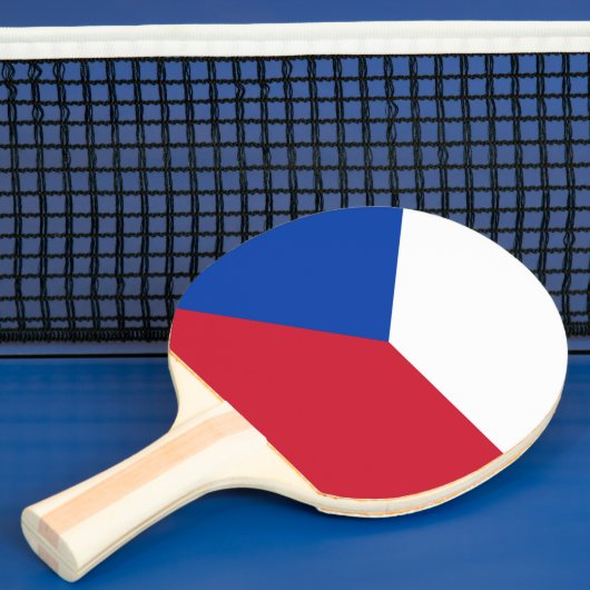 vlag Tsjechië Tafeltennisbatje (Insitu)