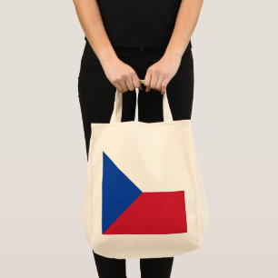 vlag Tsjechië Tote Bag
