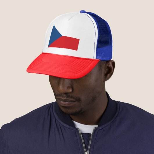 vlag Tsjechië Trucker Pet (In situ)