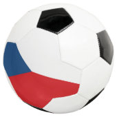 vlag Tsjechië Voetbal (Drie kwart)