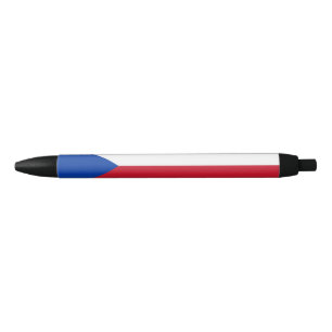 vlag Tsjechië Zwarte Inkt Pen