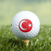 vlag Turkije Golfballen (Insitu Shirt)