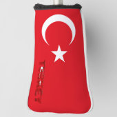 vlag Turkije Golfheadcover (Draai 90)