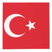 vlag Turkije Kubus (Rechts)