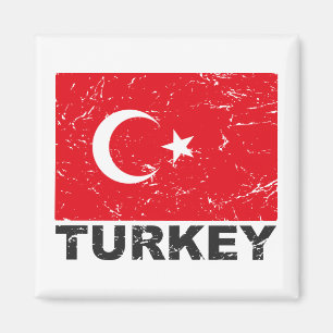  vlag Turkije Magneet