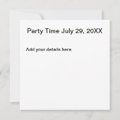 Vlag - Uitnodiging voor tekst (Achterkant)