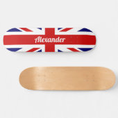 Vlag/Unievaartuig | Gepersonaliseerd Persoonlijk Skateboard (Horizontaal)