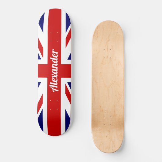 Vlag/Unievaartuig | Gepersonaliseerd Persoonlijk Skateboard (Voorkant)