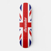 Vlag/Unievaartuig | Gepersonaliseerd Persoonlijk Skateboard (Voorkant)