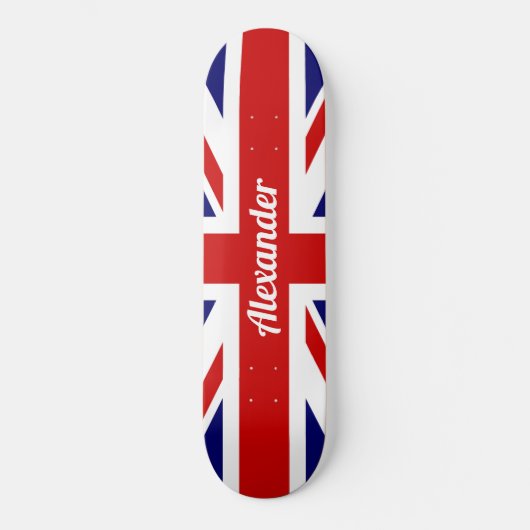 Vlag/Unievaartuig | Gepersonaliseerd Persoonlijk Skateboard (Voorkant)