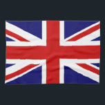 Vlag/Unievaartuig Theedoek<br><div class="desc">NewParkLane - Fun Kitchen Towel,  met de nationale vlag van het Verenigd Koninkrijk; de Union Jack. Bekijk dit collectie voor overeenkomende objecten. Heeft u specifieke persoonlijke designwensen? Neem gerust contact met mij op!</div>