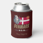 vlag vaart en schip souvenir blikjeskoeler (Blikje Achterkant)