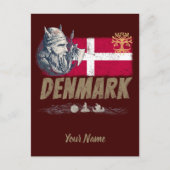  vlag vaart en schip souvenir briefkaart (Voorkant)