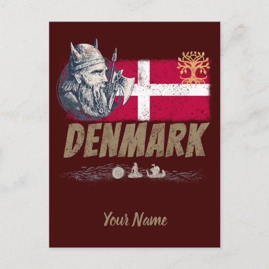  vlag vaart en schip souvenir briefkaart (Voorkant)