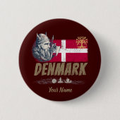  vlag vaart en schip souvenir ronde button 5,7 cm (Voorkant)