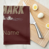  vlag vaart en schip souvenir theedoek (Quarter Fold)