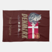  vlag vaart en schip souvenir theedoek (Horizontaal)