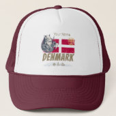  vlag vaart en schip souvenir trucker pet (Voorkant)