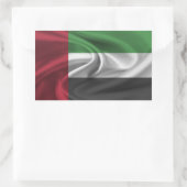 Vlag VAE Rechthoekige Sticker (Tas)