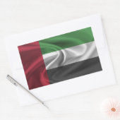 Vlag VAE Rechthoekige Sticker (Envelop)