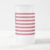 Vlag van 16 oz bevroren glas Mok (Center)
