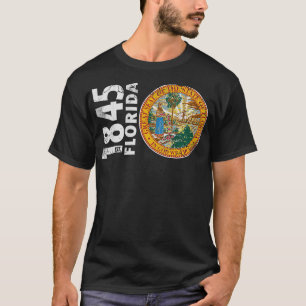  vlag van 1845 Florida T-shirt