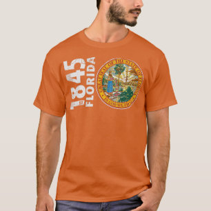  vlag van 1845 Florida T-shirt