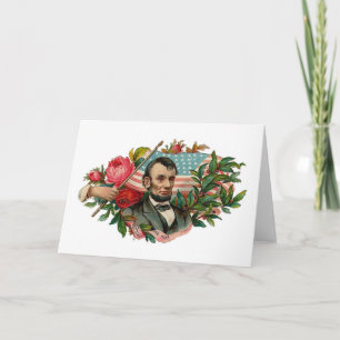 Vlag van Abe Lincoln Garland Kaart